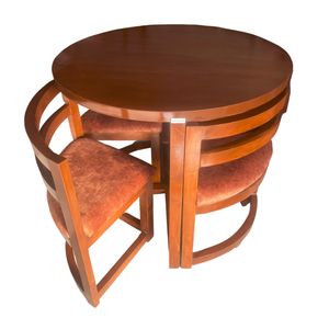 نقد و بررسی میز و صندلی ناهارخوری 4 نفره گالری چوب آشنایی مدل Ro-005 توسط خریداران
