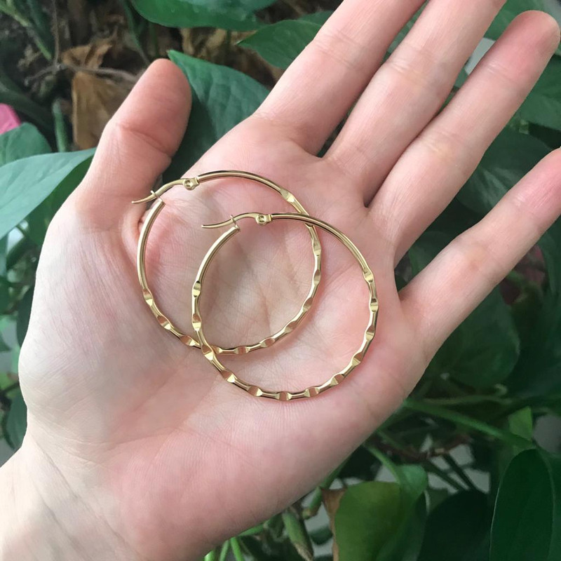 گوشواره دخترانه مدل حلقه کد 371 گوشواره دخترانه مدل حلقه کد 371