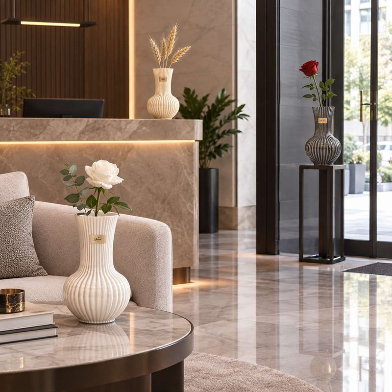 گلدان دکوری ونوس مدل رومیزی تارادیس