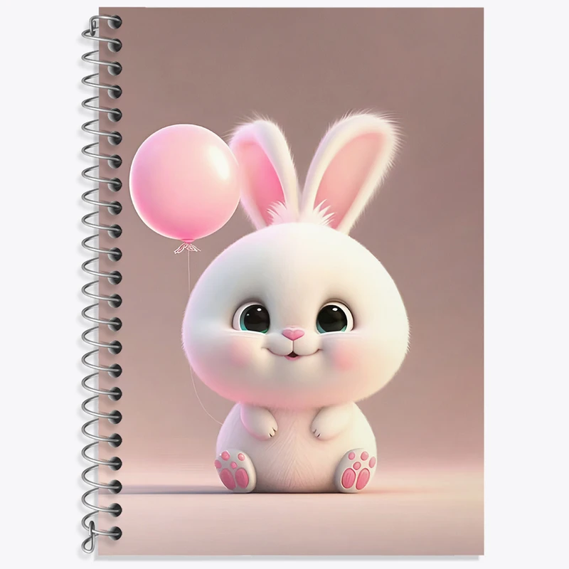 دفتر نت موسیقی 50 برگ خندالو طرح خرگوش کیوت کد N4087