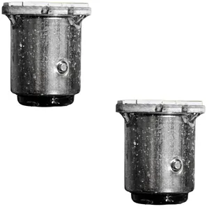 لامپ چراغ خودرو سام مدل یخی ژله ای پایه تک کنتاکت بسته 2 عددی