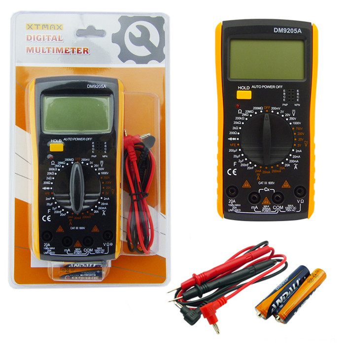 مولتی متر دیجیتال اکس تی مکس مدل DM9205A