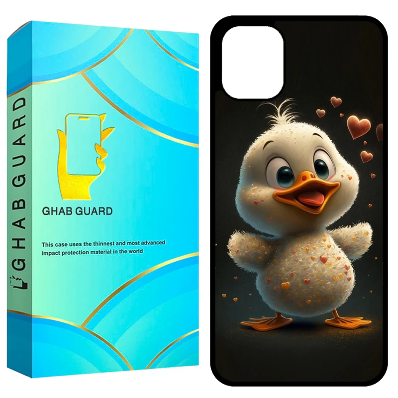  کاور قاب گارد طرح جوجه اردک مدل GCHP11 مناسب برای گوشی موبایل اپل iPhone 11