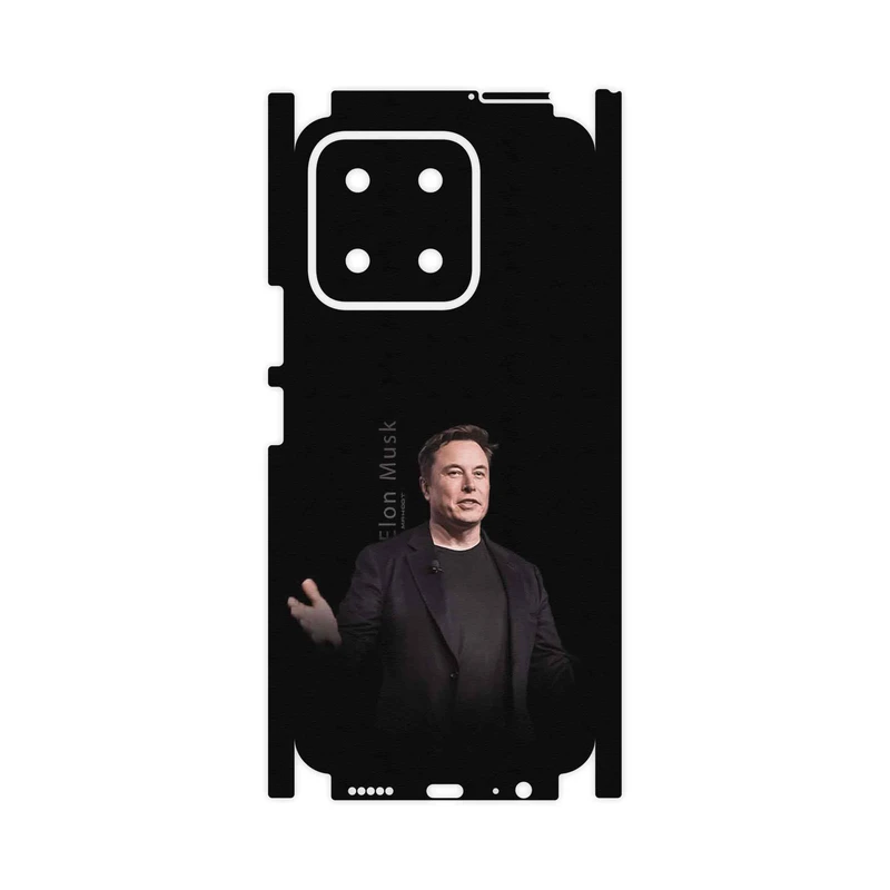 برچسب پوششی ماهوت مدل Elon_Musk-FullSkin مناسب برای گوشی موبایل آنر X5b