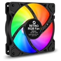 فن کیس نیترو مدل 12*12 RGB