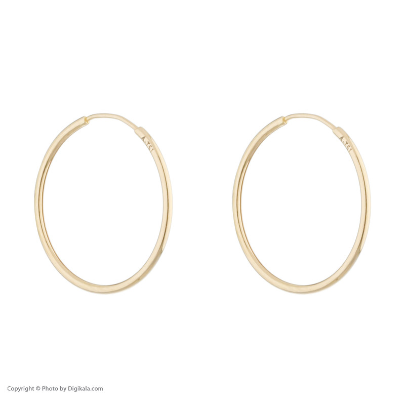 گوشواره طلا 18 عیار زنانه پرسته مدل WE561 گوشواره طلا 18 عیار زنانه پرسته مدل WE561