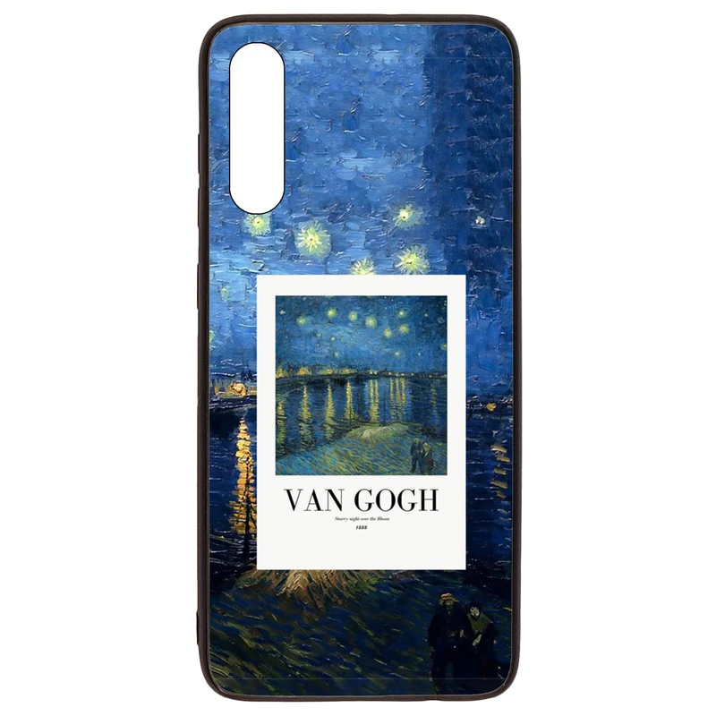 کاور قاب گارد گوشی طرح ونگوگ کد TPU-058 مناسب برای گوشی موبایل سامسونگ Galaxy A70 / A70s