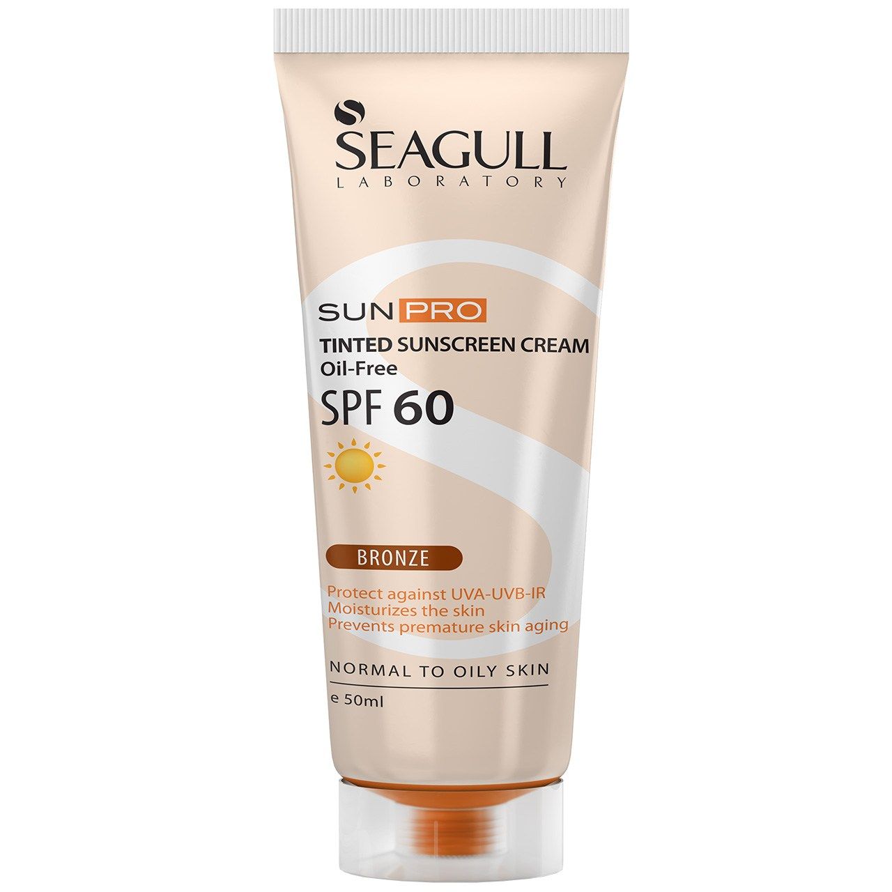 کرم ضد آفتاب رنگی سی گل مدل Sunpro SPF60 مناسب پوست چرب تا معمولی حجم 50 میلی لیتر -  - 2