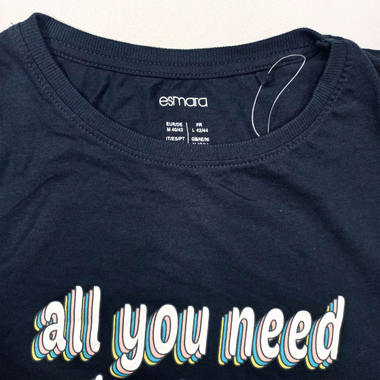 تی شرت آستین کوتاه زنانه اسمارا مدل 371595 -  - 3