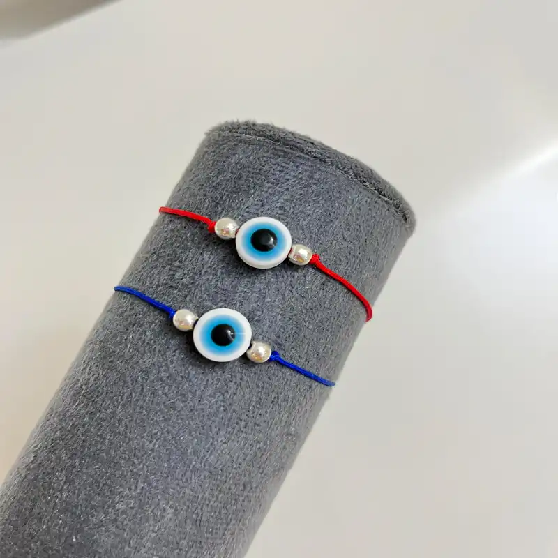 پابند زنانه مدل چشم زخم و حدید