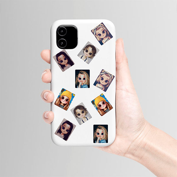 استیکر تزئینی موبایل و تبلت راتیانا مدل girly بسته 10 عددی