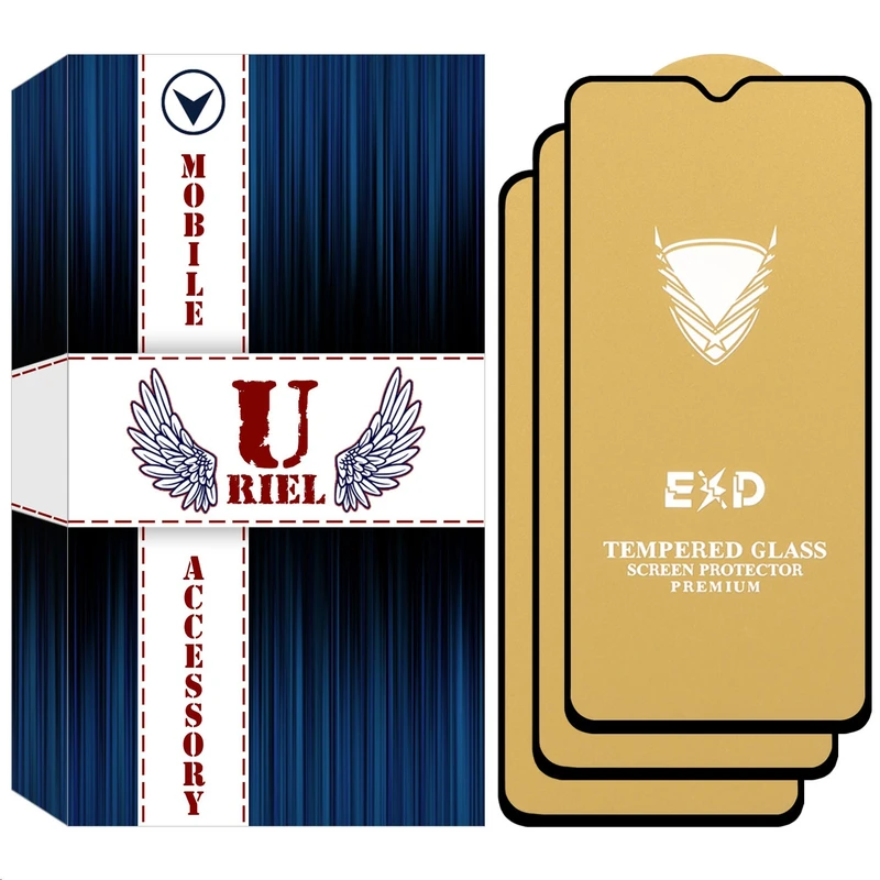 محافظ صفحه نمایش یوریل مدل OG Gold مناسب برای گوشی موبایل شیائومی Poco C3 بسته سه عددی