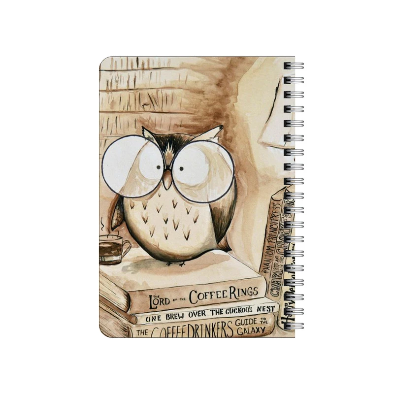 دفترچه یادداشت بامبیلیپ مدل چوبی طرح جغد دانا کد 4400832