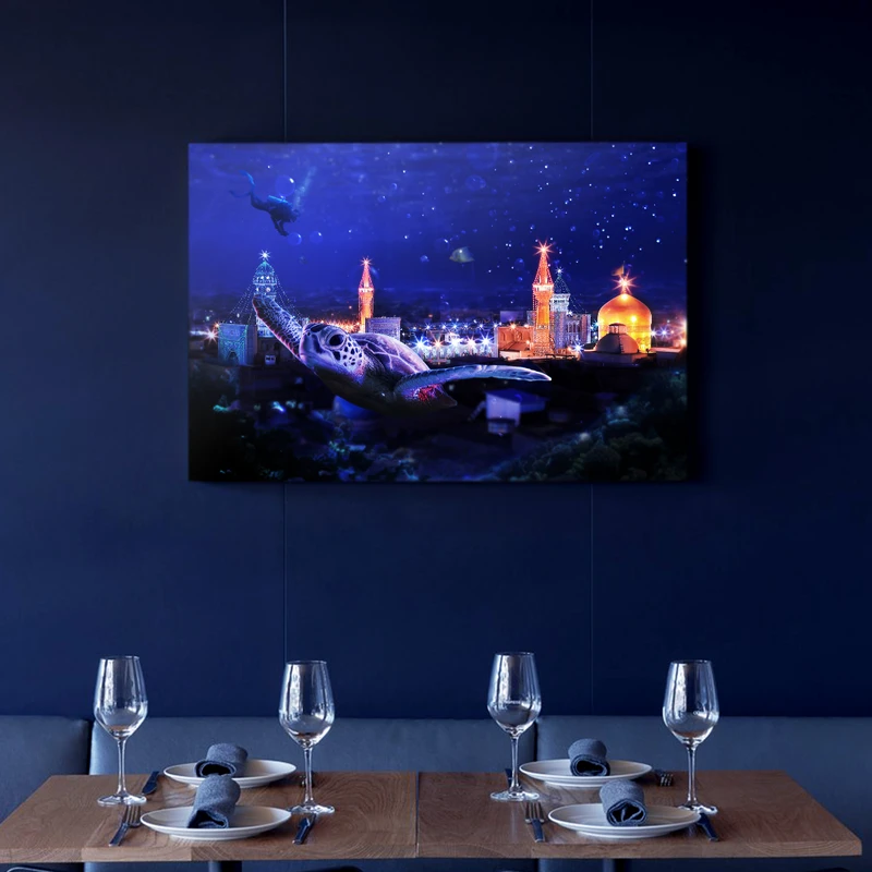 تابلو شاسی طرح حرم امام رضا (ع) کد MZHB1