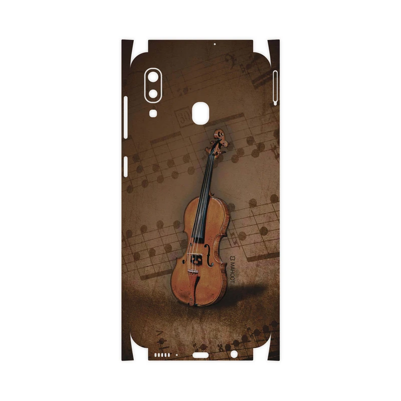 برچسب پوششی ماهوت مدل Violin-Instrument-FullSkin مناسب برای گوشی موبایل سامسونگ Galaxy A30