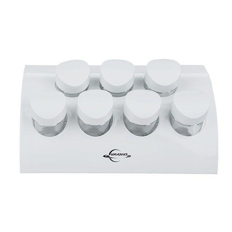 ست جای ادویه 8 پارچه اورانوس مدل استند دار