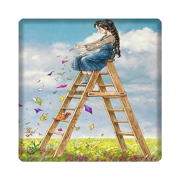 کاشی مبین ایده مدل دخترانه kh10 کد 695