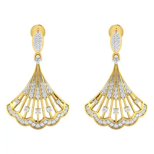 گوشواره نقره زنانه ژابیز کد 074