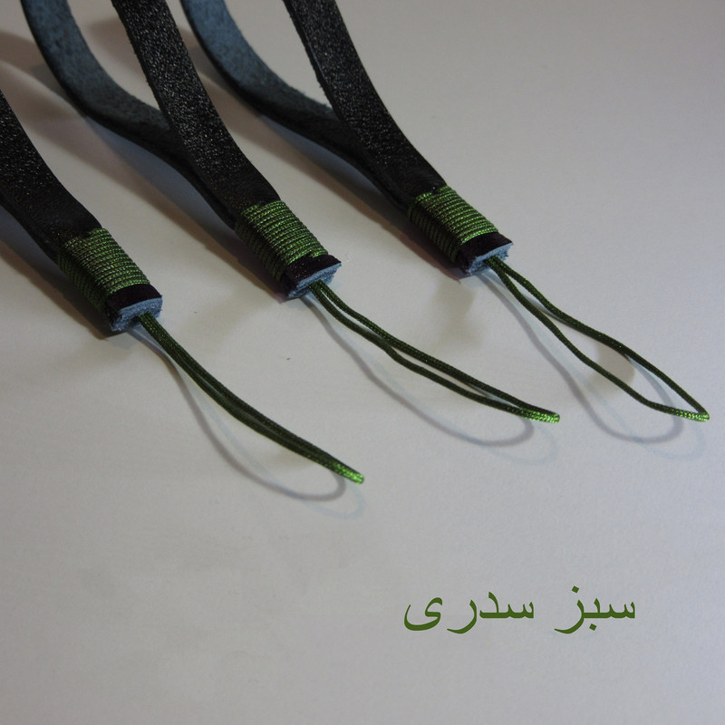 بند نگهدارنده فلش مموری مدل چرمی انگشتی کد B3 بسته سه عددی
