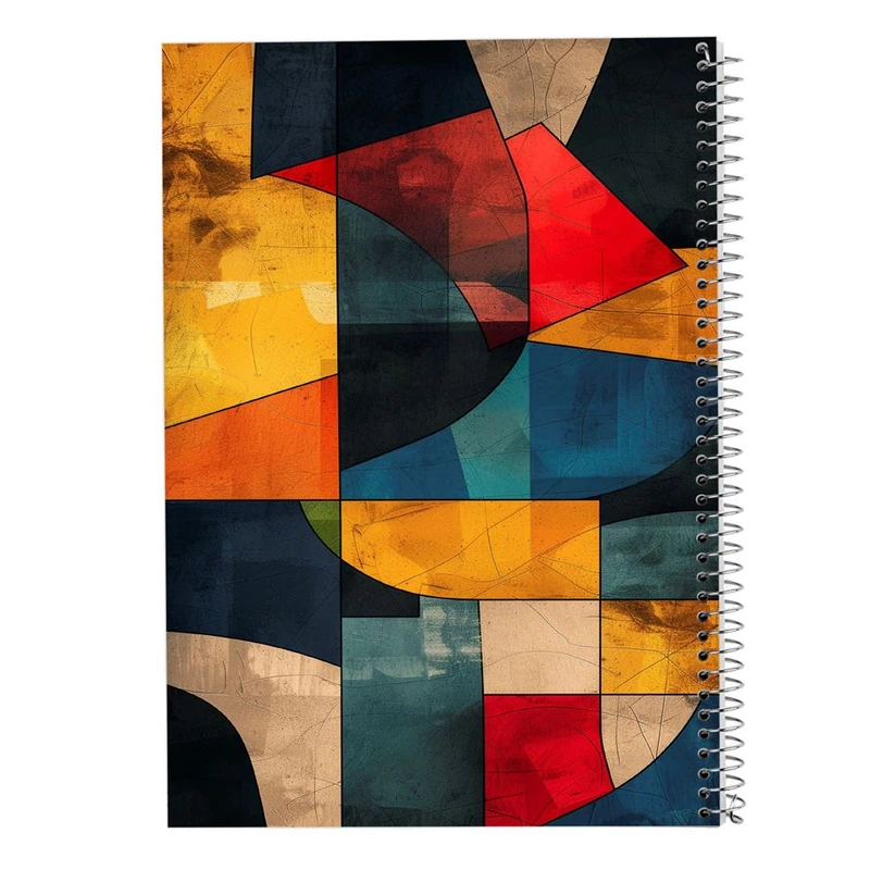 دفتر ژورنال نویسی 50 برگ مدوپد مدل نقطه ای طرح انتزاعی کد DF17507