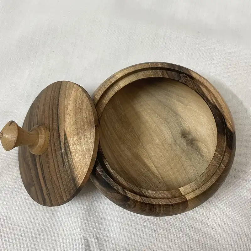 قندان چوبی مدل 22 مهتاب ترکیبی