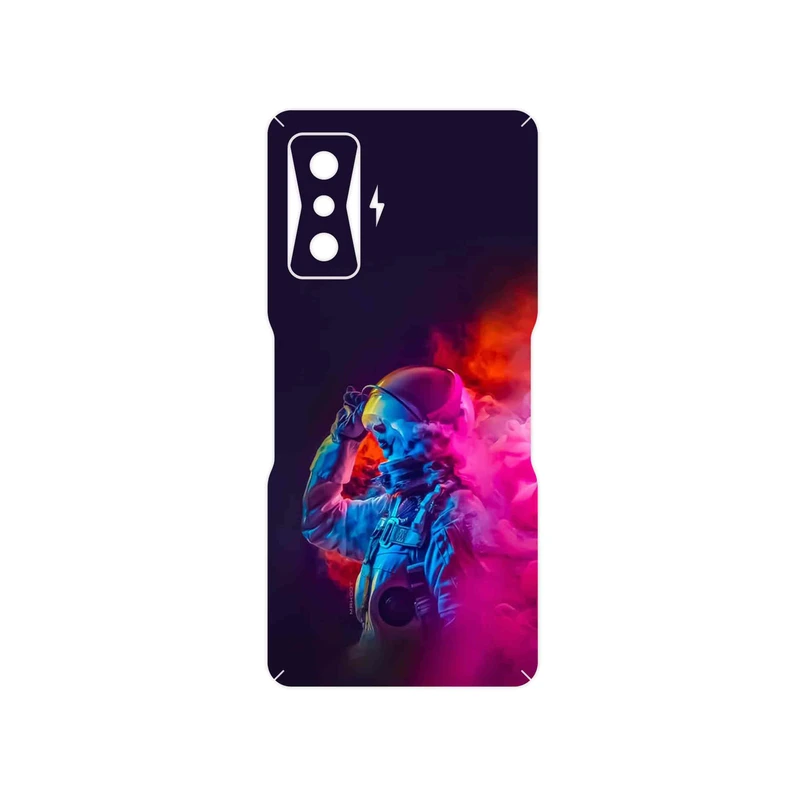 برچسب پوششی ماهوت مدل Smoke Rainbow Digital Art 1 مناسب برای گوشی موبایل شیائومی Poco F4 GT 5G