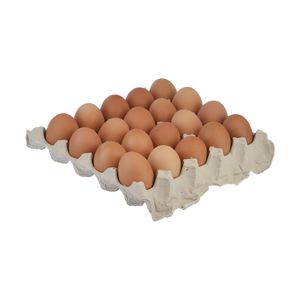 نقد و بررسی تخم مرغ قهوه ای زرده طلایی بسته 20 عددی توسط خریداران