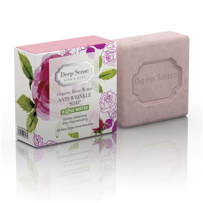 صابون شستشو دیپ سنس مدل گلاب وزن 75 گرم