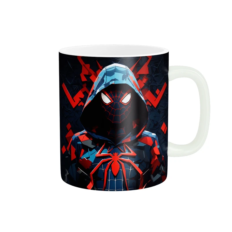 ماگ مدل فانتزی طرح کارتون اسپایدرمن Spiderman کد 266