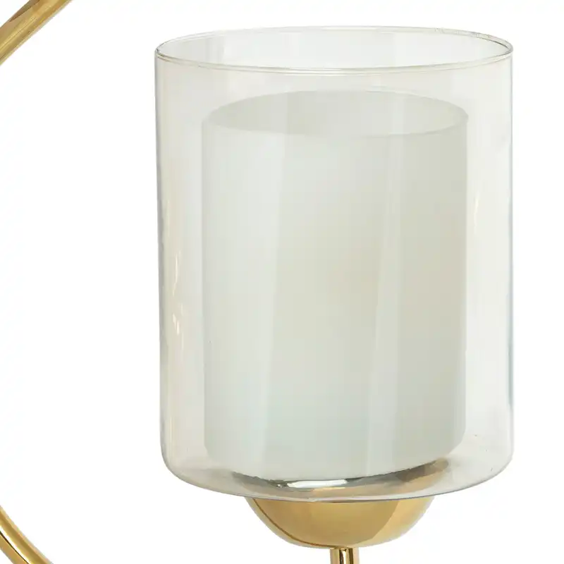 لوستر 7 شعله چشمه نور کد A824/7-G