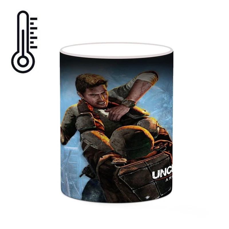 ماگ حرارتی کاکتی مدل بازی آنچارتد Uncharted 2 Among Thieves کد mgh31241