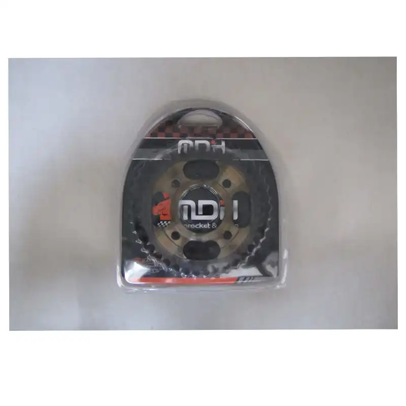 زنجیر و دنده موتور سیکلت ام دی اچ مدل 428H-102L مناسب برای هوندا مجموعه 3 عددی