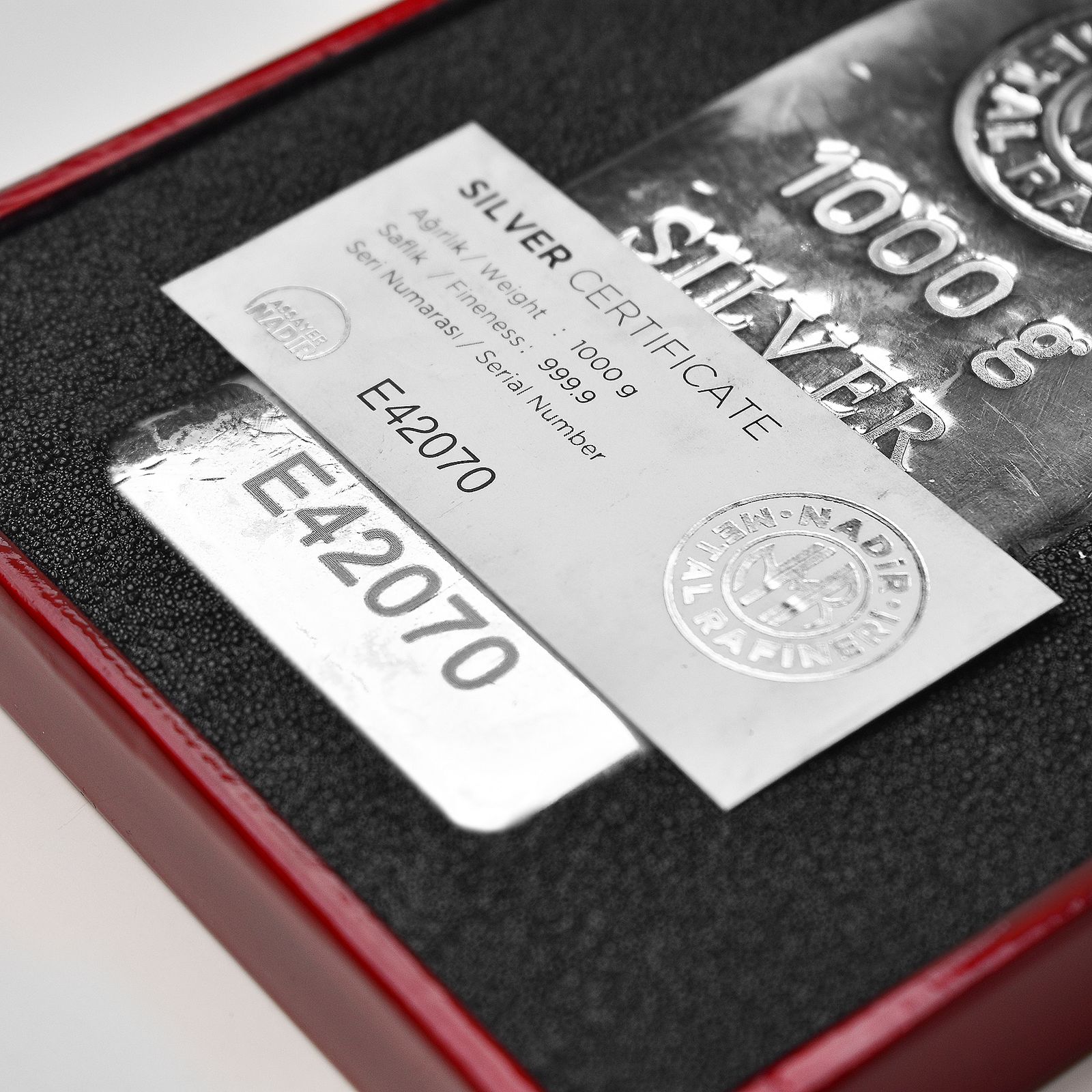 شمش نقره ندیر مدل SI-BAR-1000 -  - 4