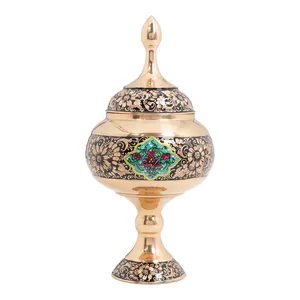 شکلات خوری مسی مدل الماس تراش و پرداز 25 - کد es87234700