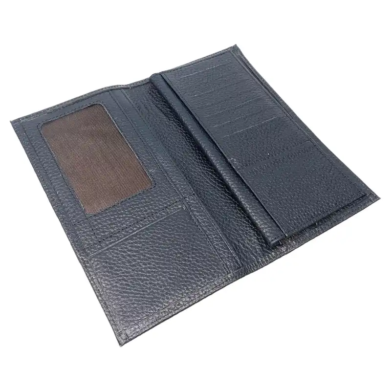 ست هدیه مردانه سرزمین چرم مدل 131061 رنگ سرمه ای