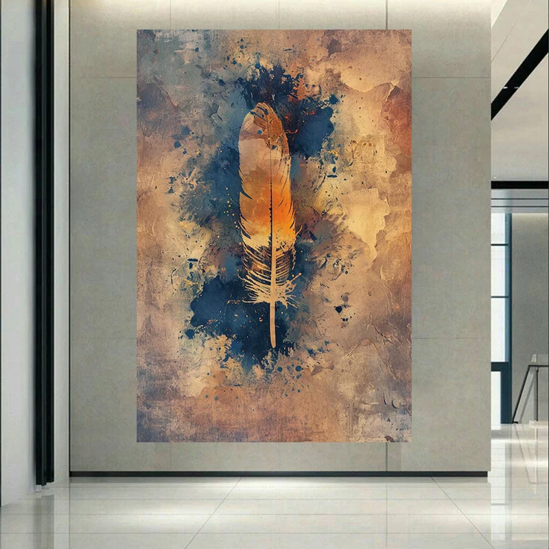 پوستر دیواری طرح نقاشی مدل پر کد AR304498