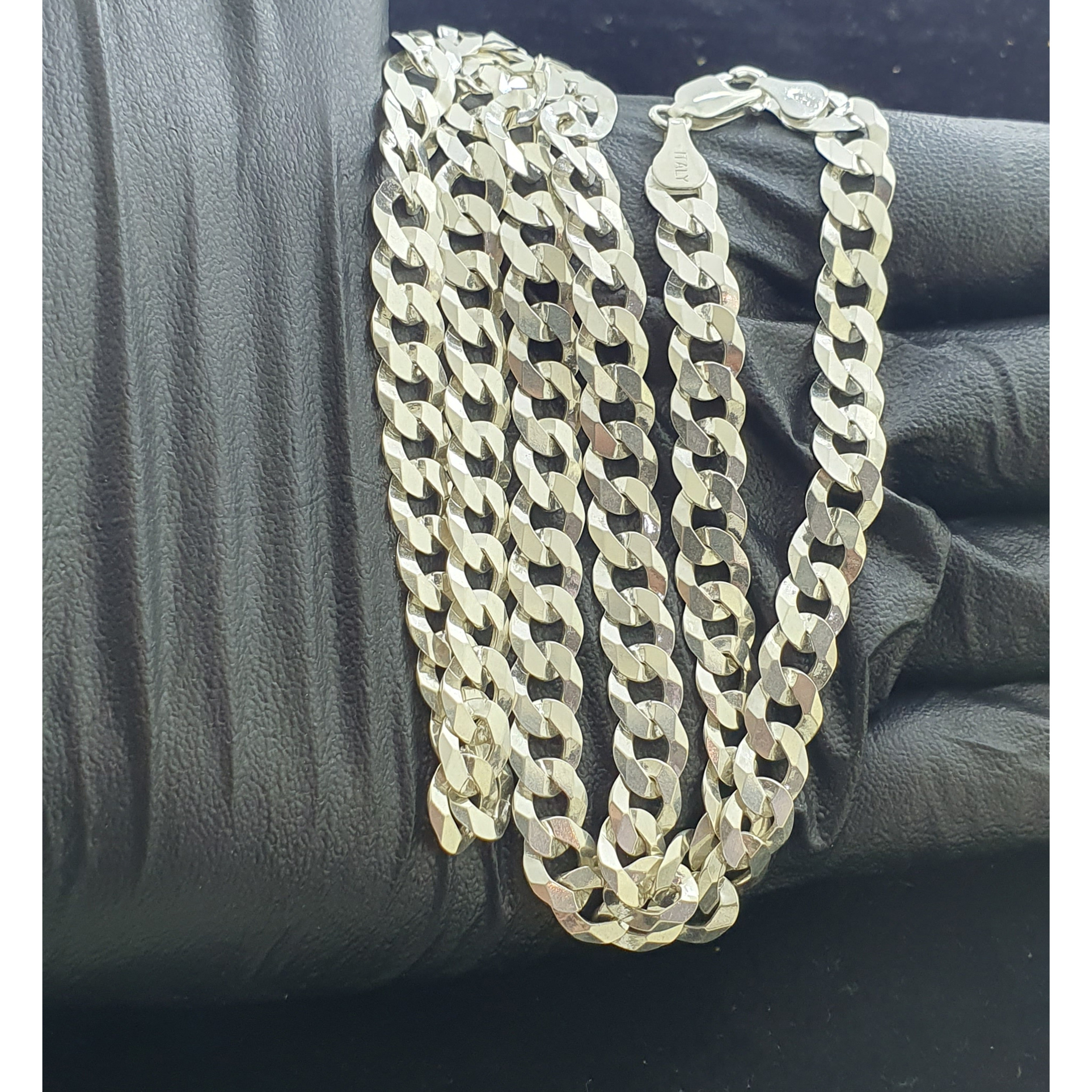 زنجیر نقره مردانه مدل ایتالی کد 29.20