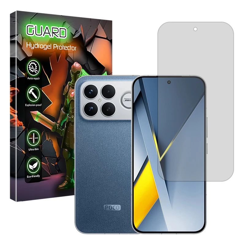 محافظ صفحه نمایش مات گارد مدل Tough مناسب برای گوشی موبایل شیائومی Poco F8 Ultra 