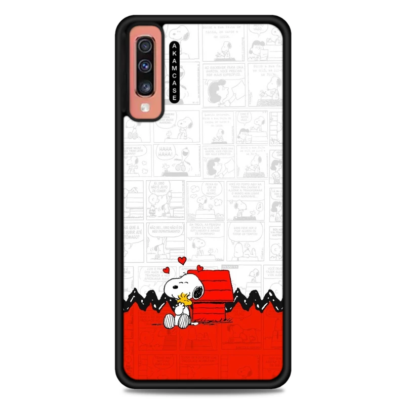 کاور آکام مدل AMC-WSGA70-SNOOPY-19 مناسب برای گوشی موبایل سامسونگ Galaxy A70
