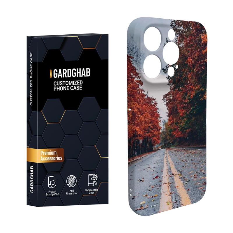 کاور گارد قاب مدل منظره و طبیعت مناسب برای گوشی موبایل اپل iPhone 15 Promax