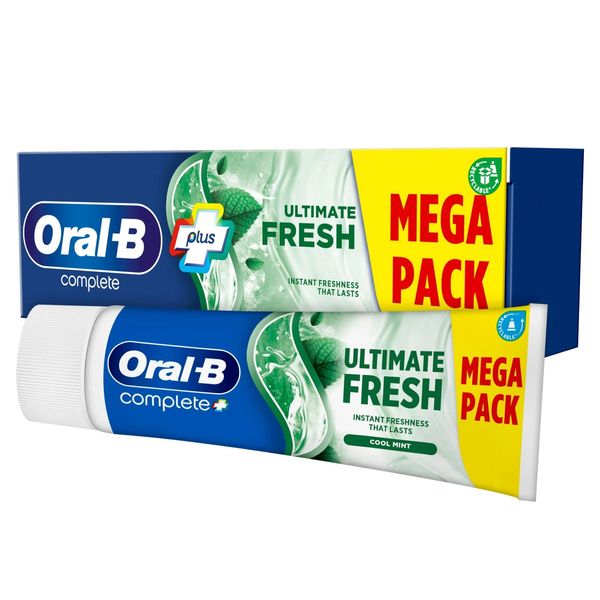 خمیردندان اورال-بی مدل Ultimate Fresh حجم 100 میلی لیتر
