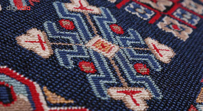 گلیم ماشینی اسپادانا سرمهای کد 5005 گلیم ماشینی اسپادانا سرمهای کد 5005