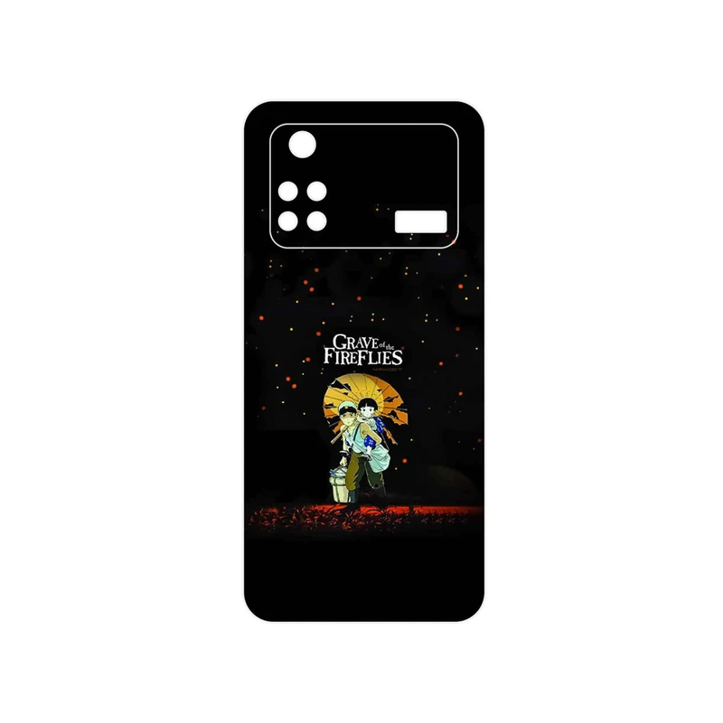 برچسب پوششی ماهوت مدل Grave of the Fireflies مناسب برای گوشی موبایل شیائومی Poco M4 Pro 4G