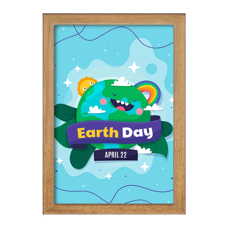 تابلو خندالو مدل حمایت از محیط زیست کد 25926