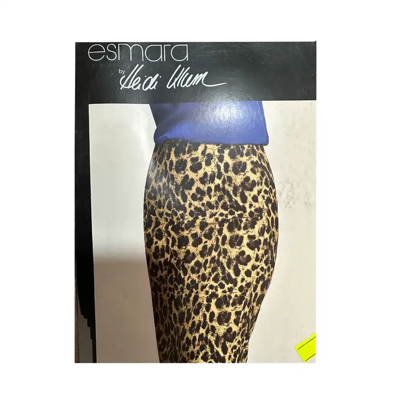 دامن زنانه اسمارا مدل پلنگی آستردار