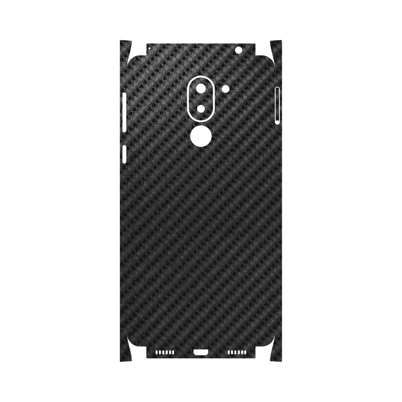 برچسب پوششی ماهوت مدل Shine-Carbon-Fiber-FullSkin مناسب برای گوشی موبایل آنر 6X