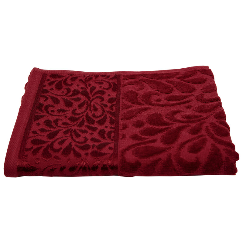 حوله دستی بهباف آذر مدل ترمه سایز 58×30 سانتی متر