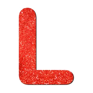 استیکر چوبی کودک مدل حروف انگلیسی کد MDF-GH-L