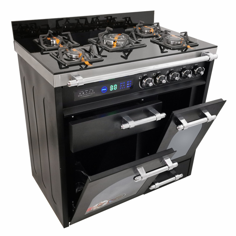 اجاق گاز 5 شعله سپیدار مدل چهار درب 4001