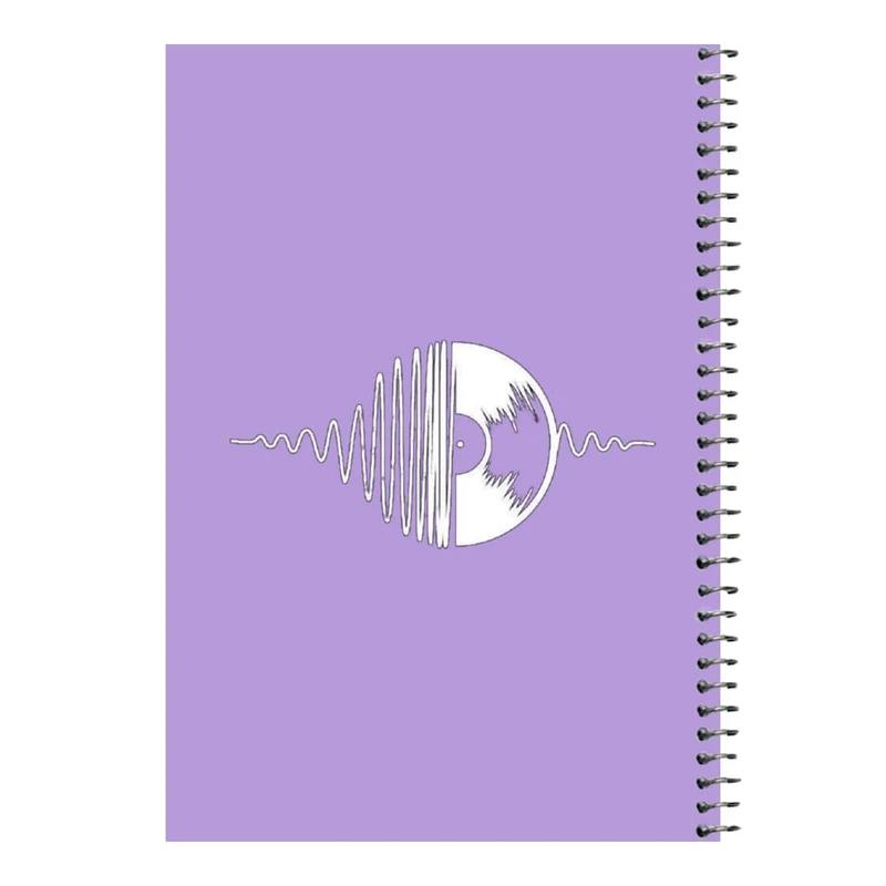 دفتر مشق 80 برگ اس جی مدل دیسک موزیک کد۱   